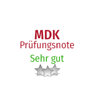 MDK Prüfungsnote Sehr gut